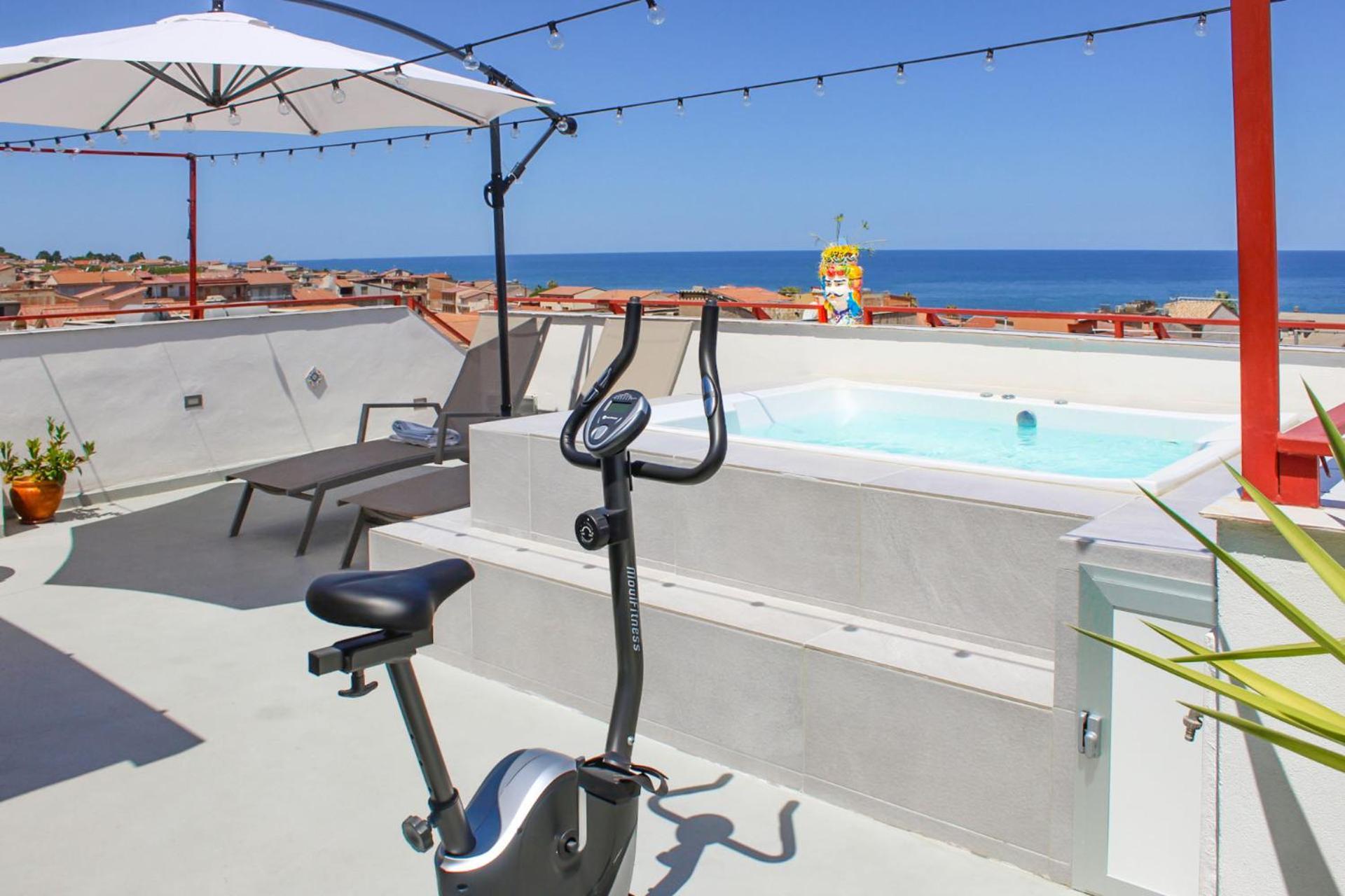 Duca D'Aosta Terrace, Skypool & Sauna Acquedolci Zewnętrze zdjęcie